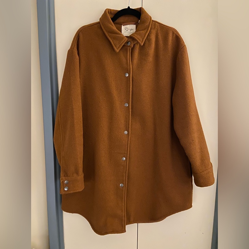 RD Style Tan Teddy Jacket
